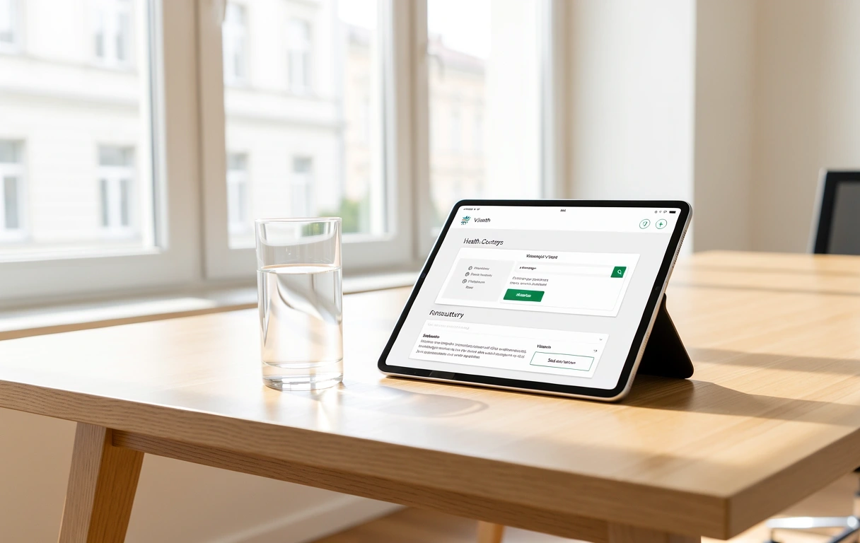 Professional setup at GesundBeratung Wien